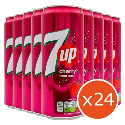 7UP Cherry cans