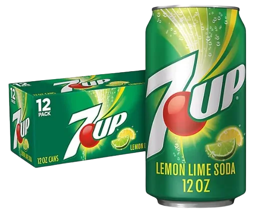 7UP Original can and multipack product photo