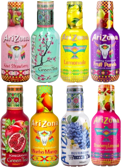 Arizona supplier Europe 5 Arizona Ice Tea Mixed range