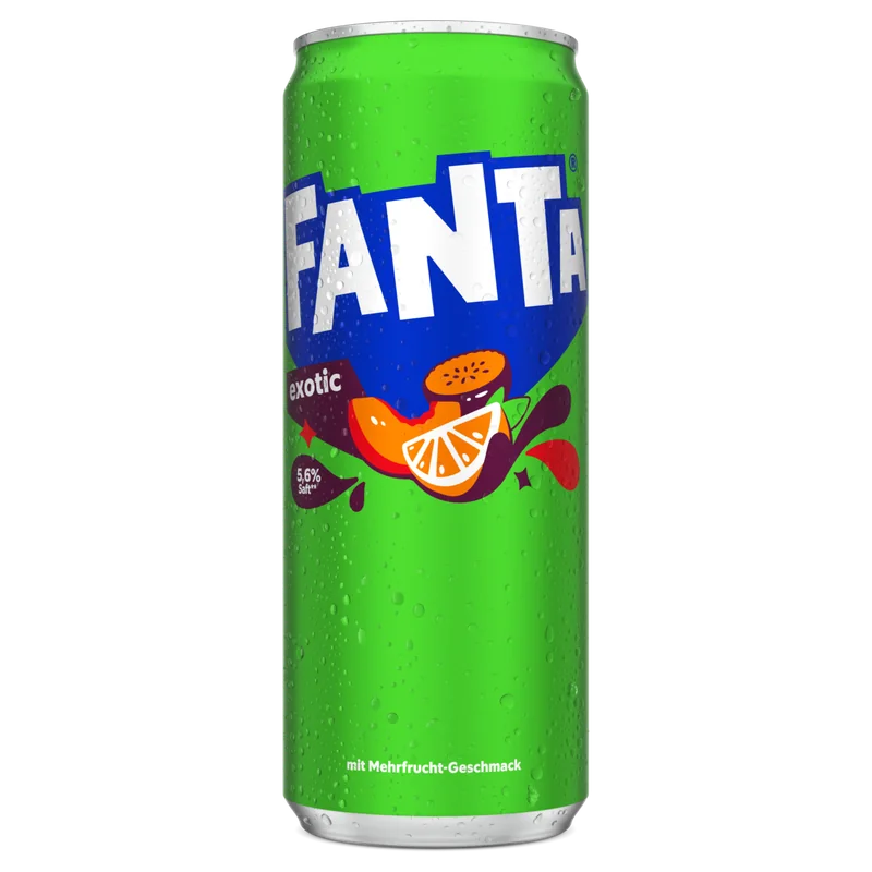 Fanta Exotic can