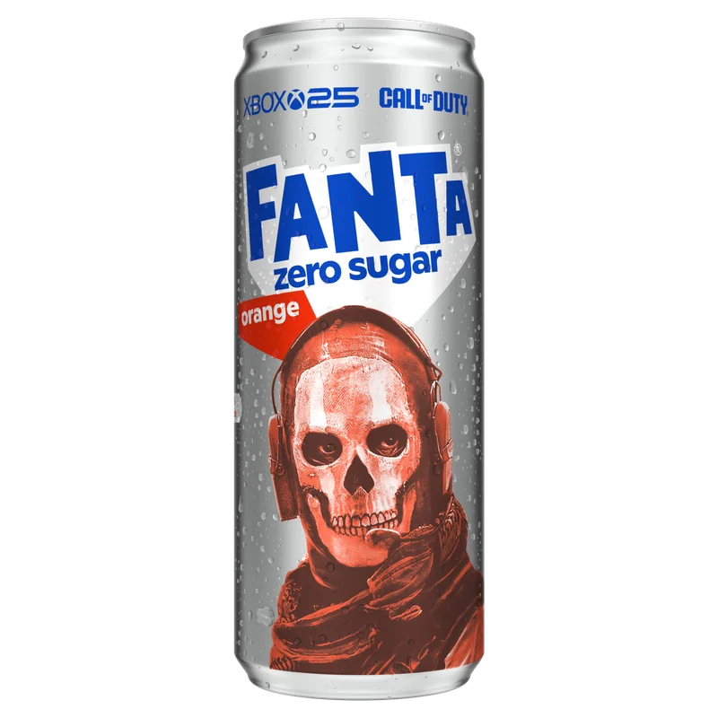 Fanta Orange Zero can