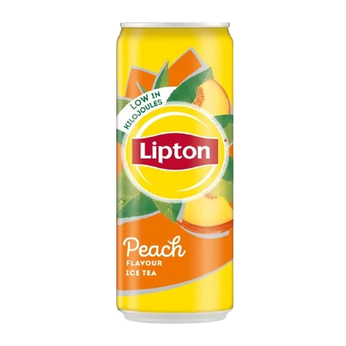 Lipton Ice Tea Peach can