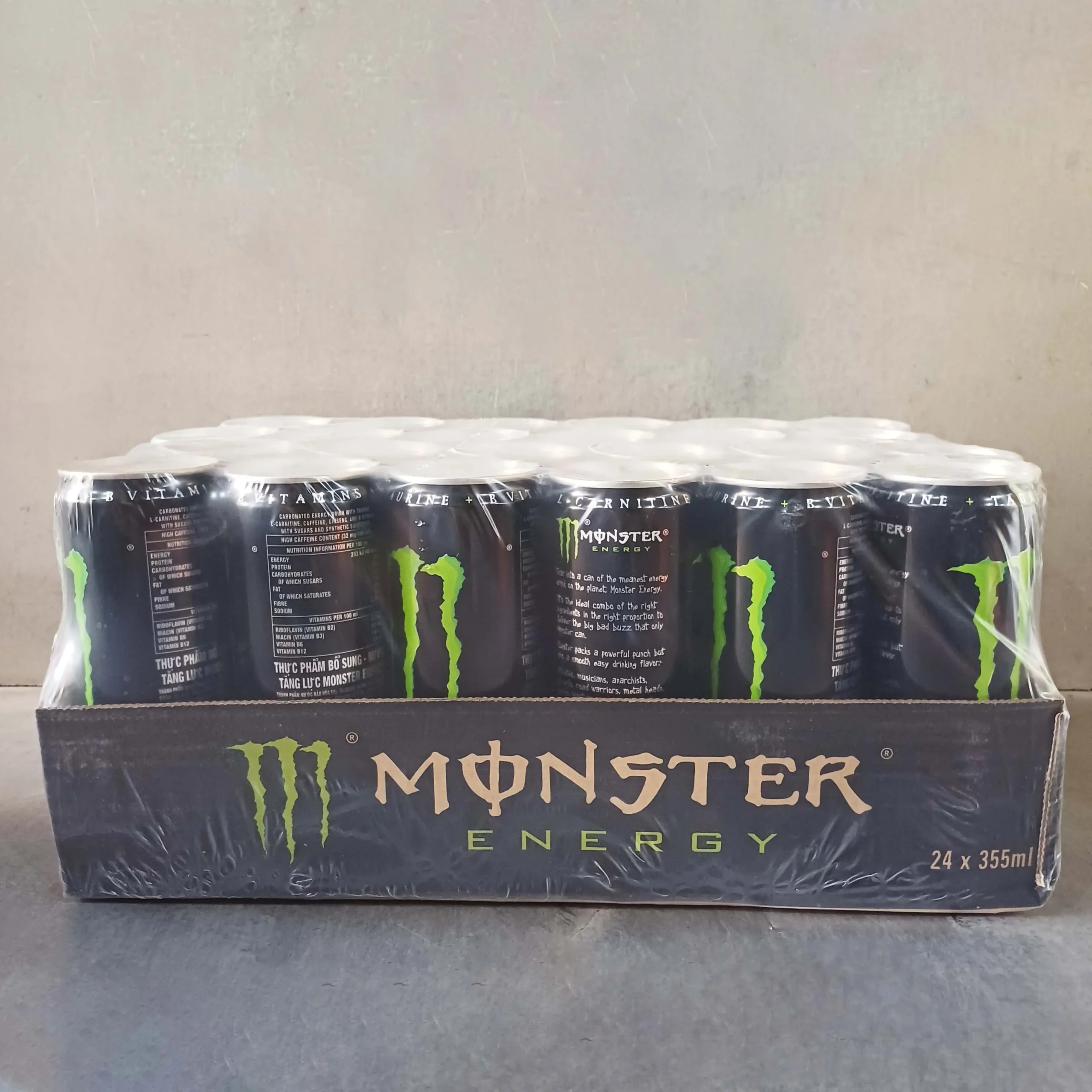 Monster Energy supplier Europe 2 Monster Energy Original case presentation