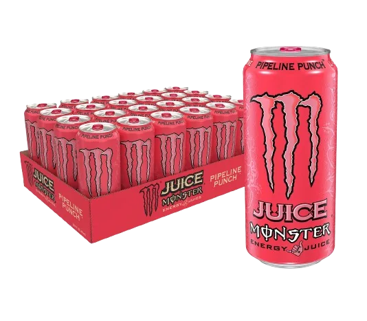Monster Energy supplier Europe 6 Monster Energy Pipeline Punch · case reference