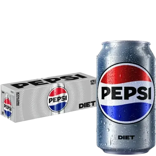 Pepsi supplier Europe 4 Pepsi Diet can pack